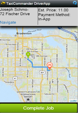 TaxiCommander DriverApp screenshot 2