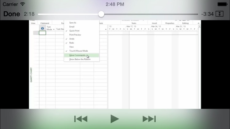 Videos Training For Project Pro