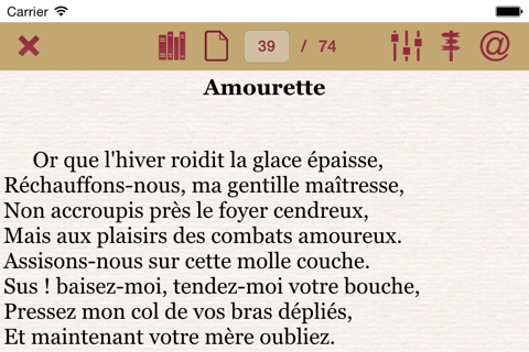 Poésie Collection (600 poèmes) screenshot 2