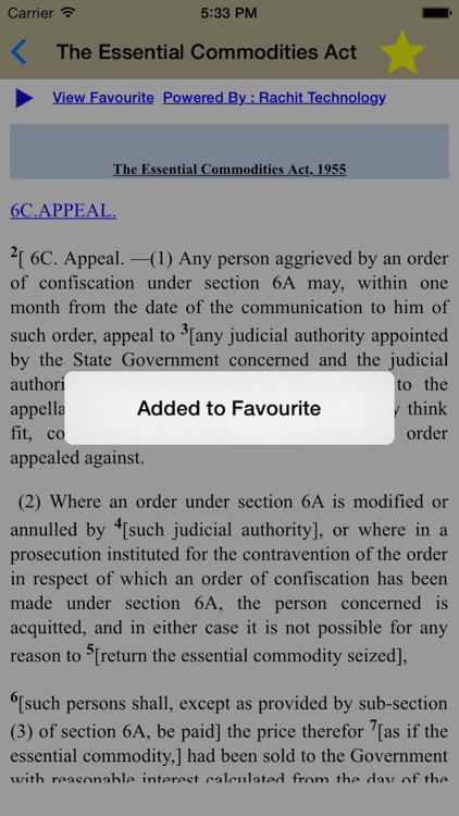 The Essential Commodities Act