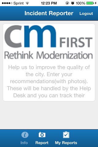 CM Incident Reporter screenshot 3