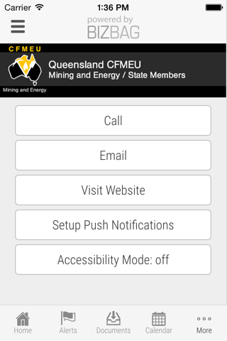 Queensland CFMEU Mining and Energy State Members screenshot 4