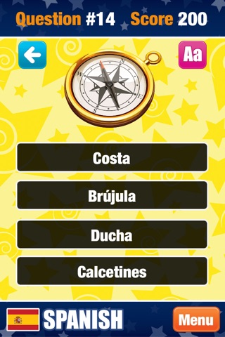 Learn Spanish Game screenshot 3
