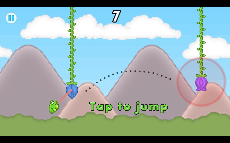 Licky Toad - Endless Arcade Swinger screenshot 2
