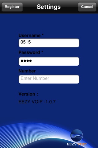 EEZY VOIP screenshot 2