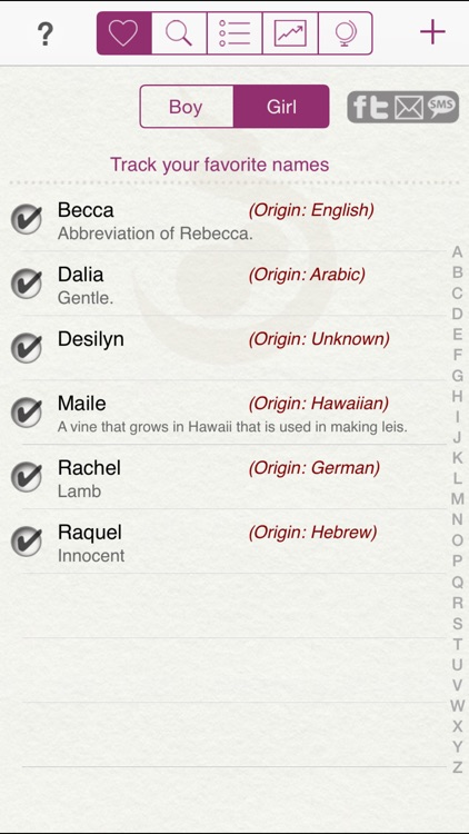 Baby Names by Winkpass - Deluxe screenshot-3