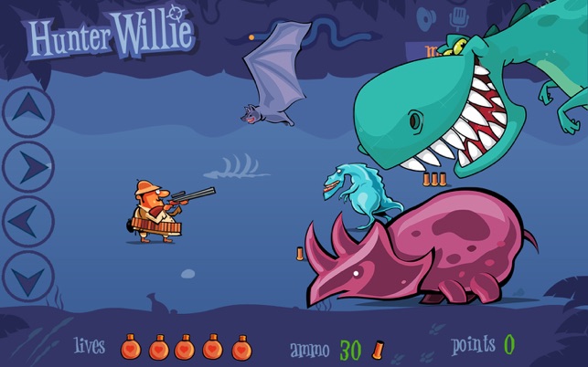 Hunter Willie Hunting Wild Safari dinosaurs - Dungeon Monste(圖2)-速報App