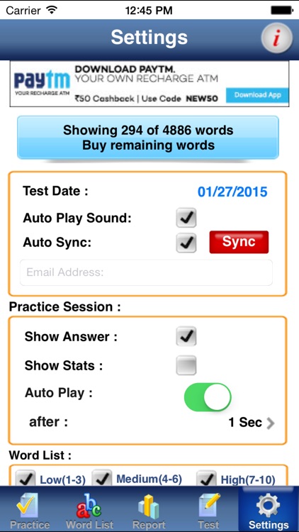 IntelliVocab for GRE and GMAT screenshot-3