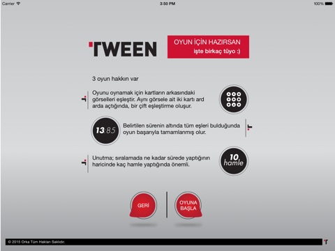 Tween - Hafızana Güveniyor Musun? screenshot 2