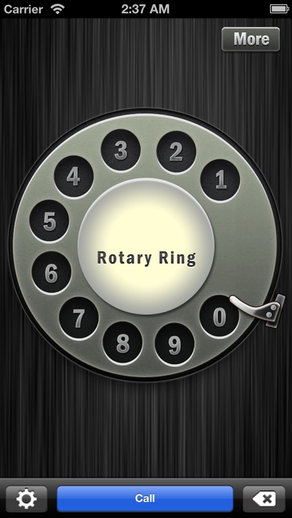 Rotary Ring - Retro Vintage Dialer