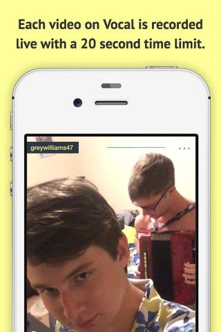 Vocal - The Simple Microvlogging Platform screenshot 3