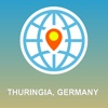 Thuringia, Germany Map - Offline Map, POI, GPS, Directions