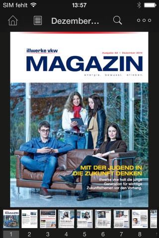 illwerke vkw Magazin screenshot 2