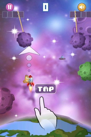 Doge Galaxy Copter Arcade Game Of Kabosu, A Doge Meme Of The Female Shiba Inu Dog screenshot 4