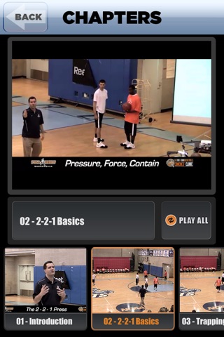 2-2-1 Press - With Coach Tom Moore - Full Court Basketball Training Instruction screenshot 3