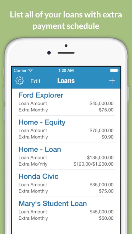 Loantune What If Loan Calculator screenshot-3