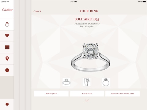 Cartier Bridal for iPad screenshot 3