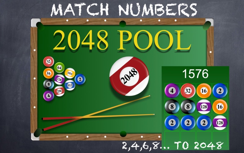 Pool 2048 - cue balls crush other match puzzlers thumbnail 3