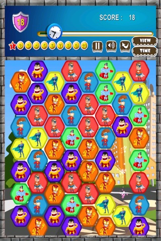 A Superhero Titan Battle Escape - Tap Match Breakout Puzzle Game screenshot 3