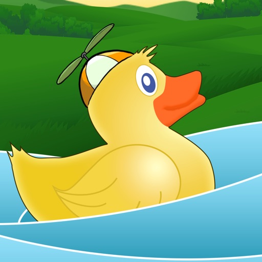 Turbo Duck Water Racer Pro - New speed water racing game iOS App