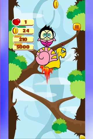 Super Snail Jump : Tap Monster Jumpling For High Top Scores Funny Free Games screenshot 2