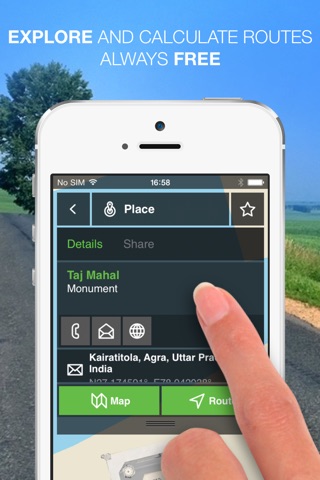 NLife India Premium - Offline GPS Navigation & Maps screenshot 3