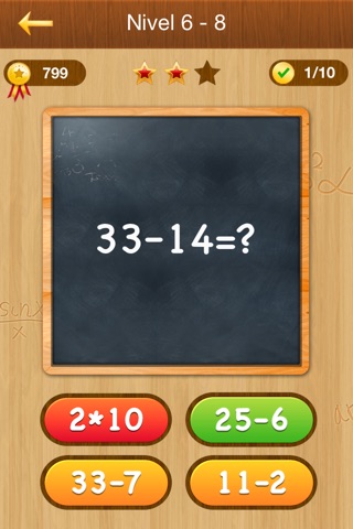 Math Master PRO - education arithmetic puzzle games, train your skills of mathematics screenshot 2