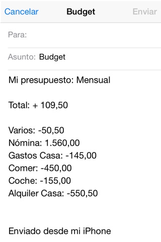 Calculadora de Presupuestos screenshot 4