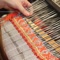 Loom weaving can produce a variety of incredibly beautiful pieces