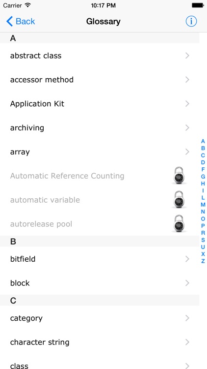 Objective C Reference Lite screenshot-3