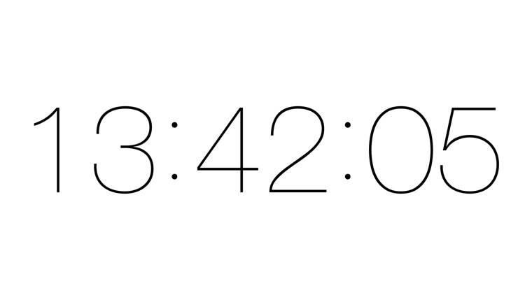 Clocky – The Fullscreen Alarm Clock screenshot-3