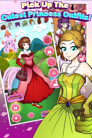 Princess Dress-Up Salon Descendants Makeover Frozen Games For Girls screenshot 4