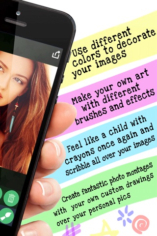 Doodle On Pictures Editor – Draw Scribble & Create Art Over Image.s With Your Finger screenshot 2