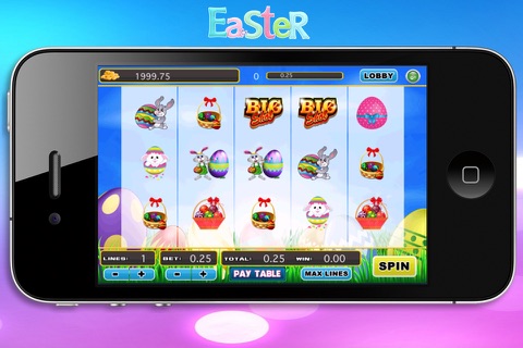 Happy Easter Slots screenshot 2