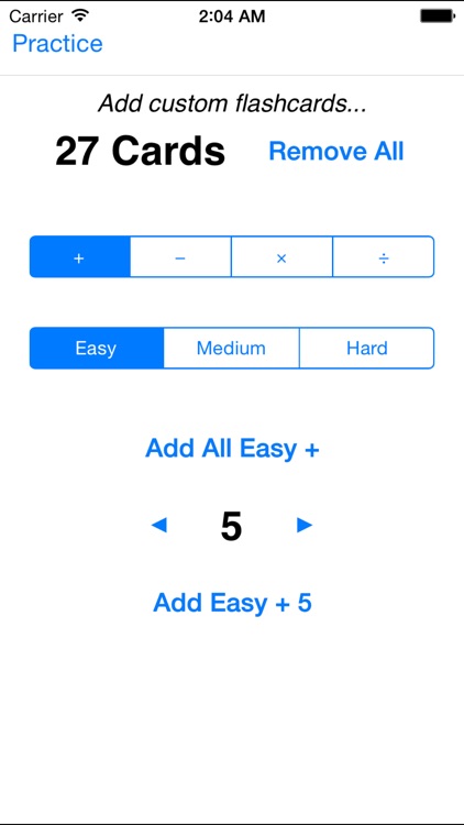 Flippin Math Facts - addition, subtraction, multiplication and division flash cards and timed tests screenshot-3