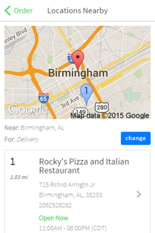 Rocky's Pizza and Italian Foods screenshot 2