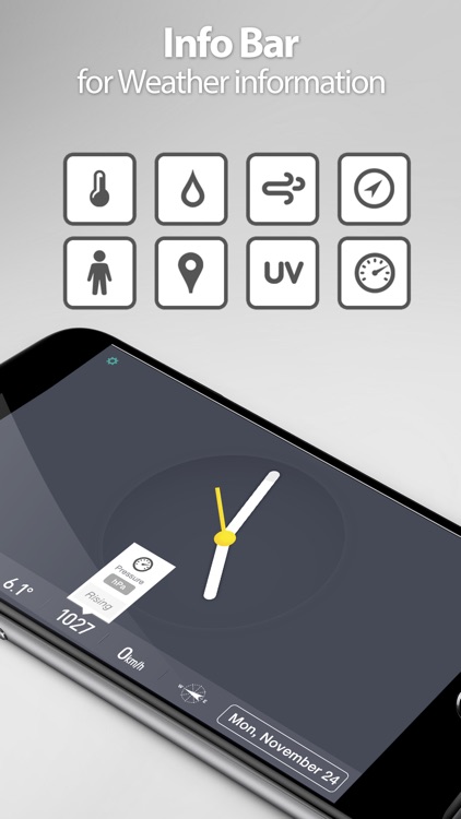 Red Clock FREE Edition - The Minimal Alarm Clock screenshot-4