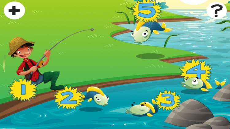 All about Angling: Shadow Game for Children to Learn and Play with Fish