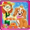 Make food for your cute pets in this dog food maker game for kids