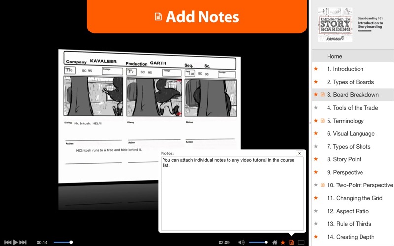 Introduction to Storyboarding thumbnail 3