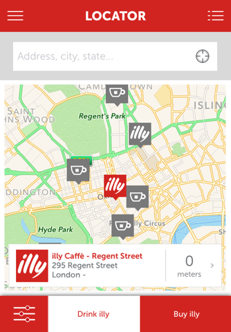 illy Locator screenshot 2