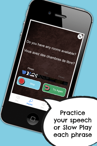 French Phrasi - Free Offline Phrasebook with Flashcards, Street Art and Voice of Native Speaker screenshot 4