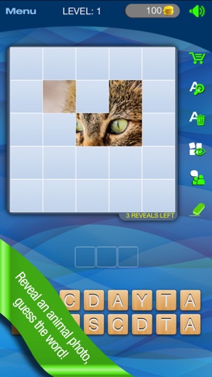 猜動物 (Guess It! Pic Animals) 免費瑣事猜字遊戲 - 解擾隱藏的野生動物，國內農場動物益智測驗與(圖2)-速報App