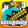 BATTLE DOME 3 - MC Mini Block Survival Shooter Game with Multiplayer