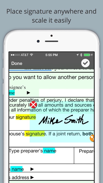 SignHere Pro: Use Camera to Sign Documents