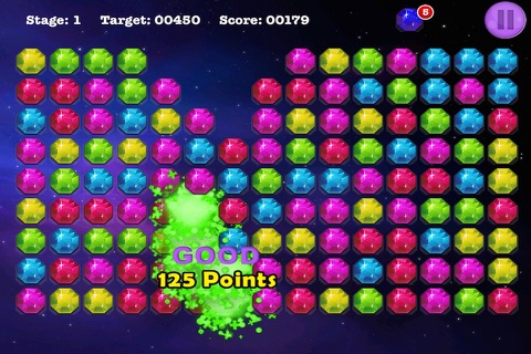 A Dazzling Jewel Tap - Color Match Puzzle Gem Challenge screenshot 3