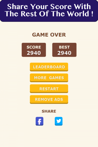 A 2048 Game of Color Match 2 Tiles Puzzle Game screenshot 4