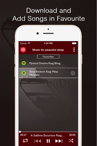 Music for Peaceful Sleep - Free Downloadable Raagas,Listen Offline screenshot 3