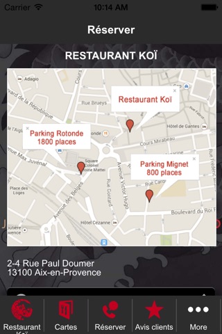 Restaurant Koï screenshot 2