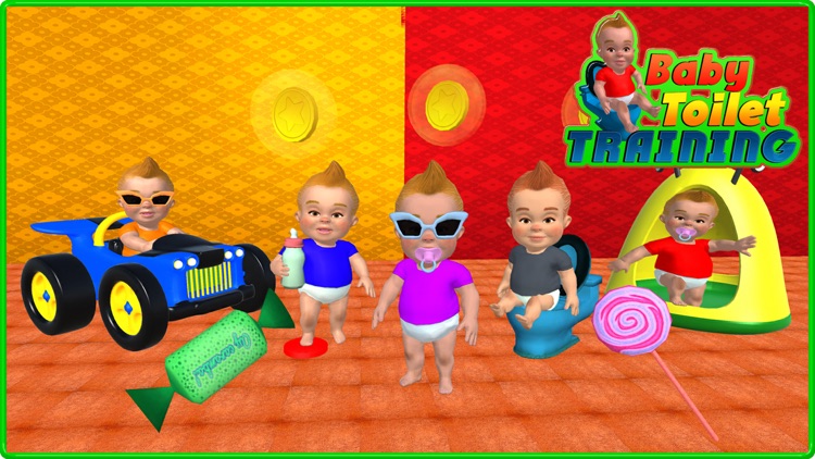 Baby Toilet Training Simulator 3D screenshot-4